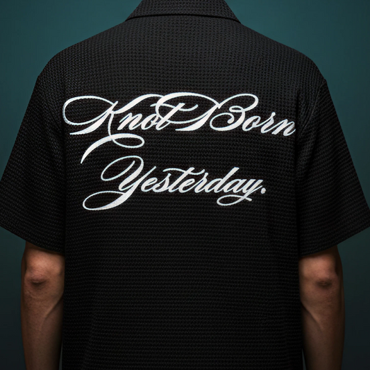 KNOT BORN YESTERDAY- BLACK