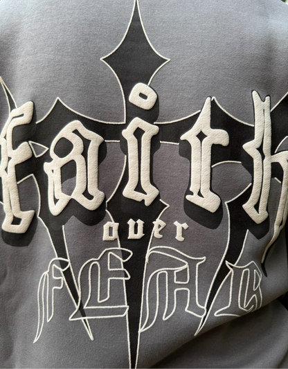 FAITH OVER FEAR (Grey)